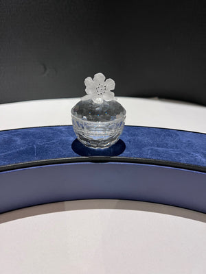 Swarovski Crystal Small  Anemone Flower Trinket Box, 2.5" high