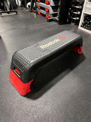 Reebok Deck Adjustable Workout Bench, Black