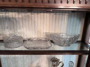 Elegant Czech Cut Crystal Lot #1