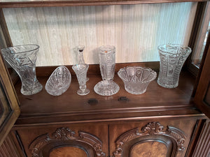 Elegant Czech Cut Crystal Lot #3