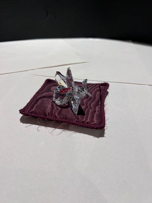 Swarovski Crystal Dark Pink Orchid