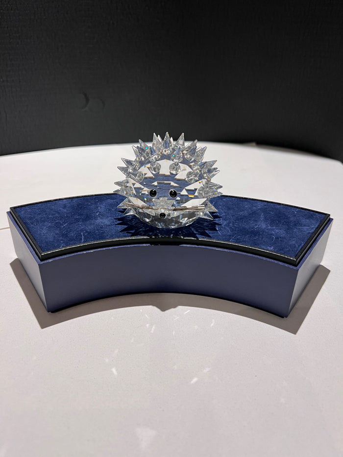 Swarovski Crystal King Hedgehog, 3"