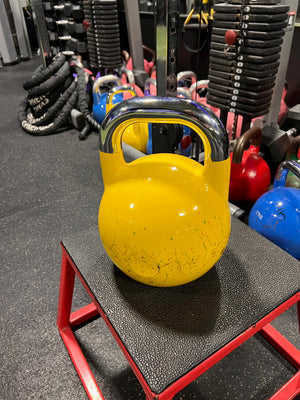 Yellow Kettlebell- update weight