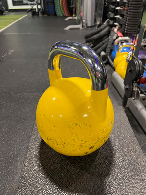 Yellow Kettlebell- update weight