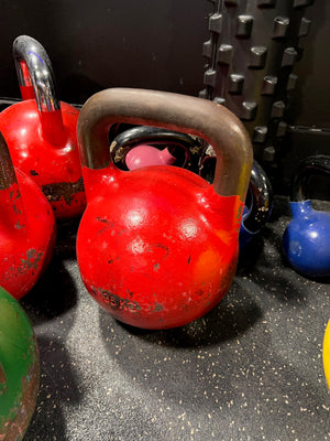 Red Kettlebell- update weight