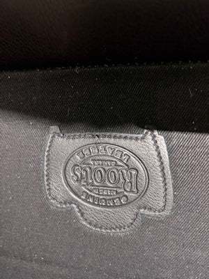 'Roots Canada' Brown Leather Rustic Chair