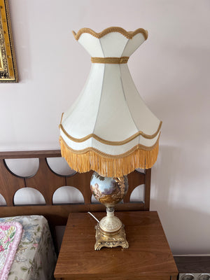 Pair of vintage Porcelain Table Lamps