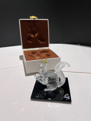 Swarovski Crystal SCS 1997 10th Anniversary Edition The Squirrel # 1