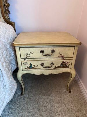 Vintage Union National Fine Furniture Chinoiserie Nightstand # 2
