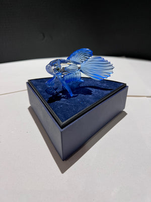 Swarovski Crystal 236718 Siamese Fighting Fish, Blue