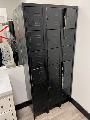 3 6-Tiers Lockers