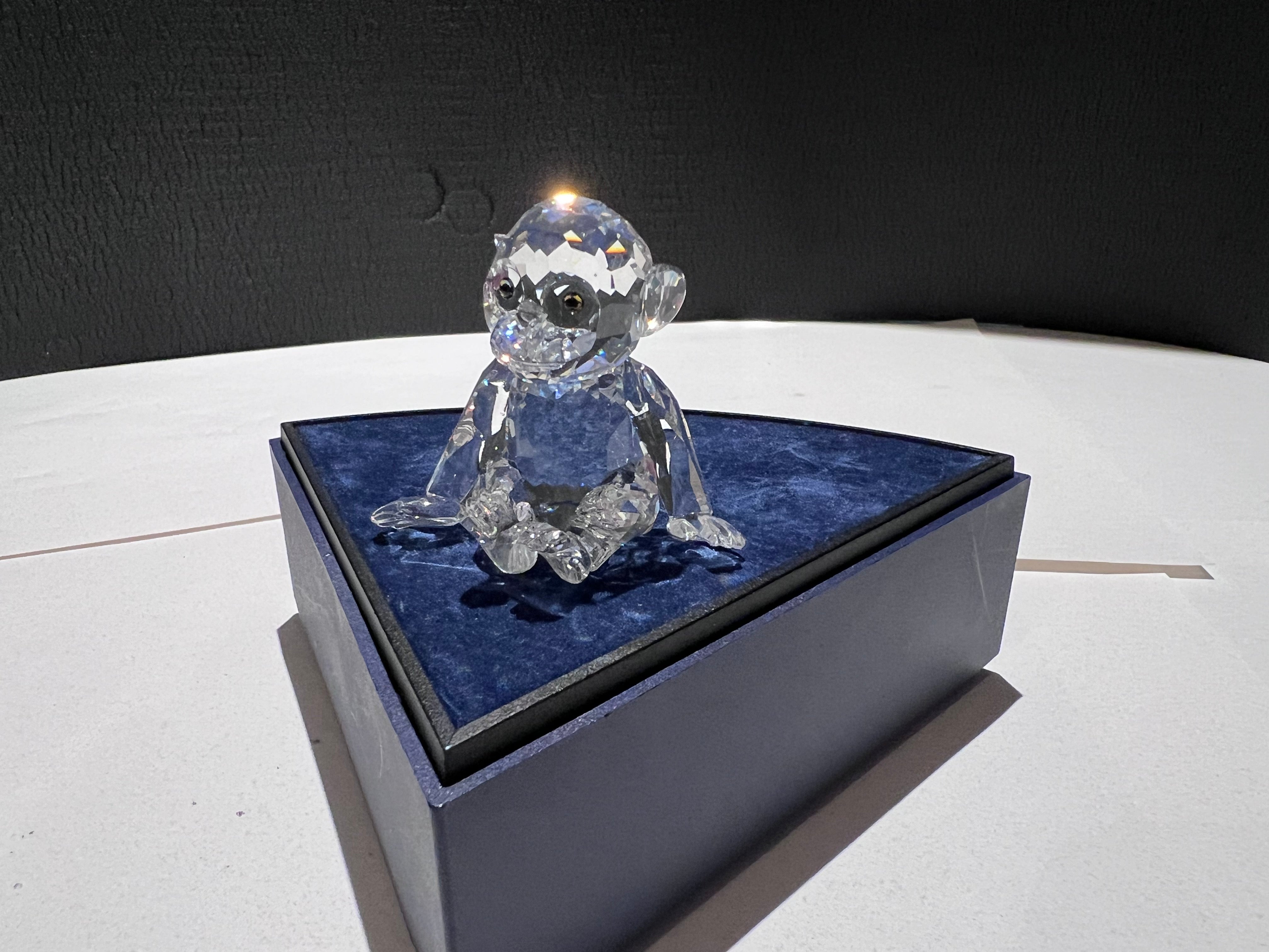 Swarovski Crystal 221625 Chimpanzee, 1 3/4