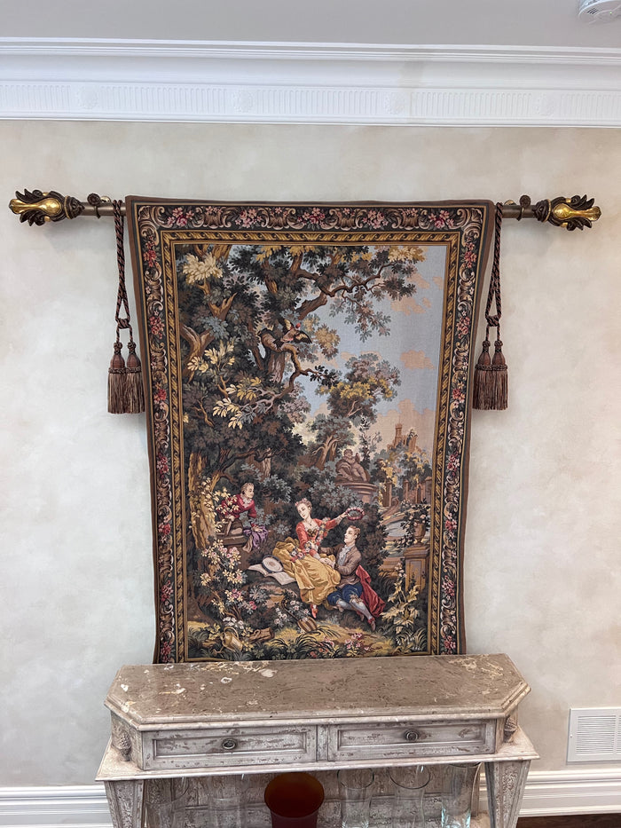 Wall Hanging Tapestry with Rod
