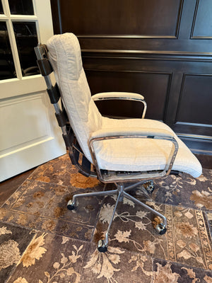 Restoration Hardware Rossi Fabric Desk Chair (*retail $2,500)