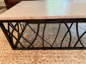 Morganton Travertine Coffee Table, from The Art Shoppe (*retail $1,750)