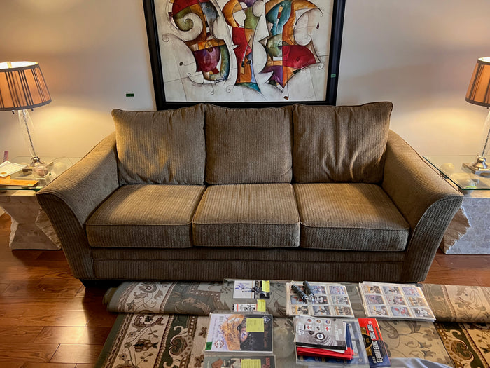 Upholstered 3-Seater Sofa