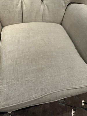 2 Restoration Hardware Churchill Recliners with Nailheads  (*retail $7,000)