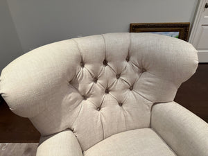 2 Restoration Hardware Churchill Recliners with Nailheads  (*retail $7,000)