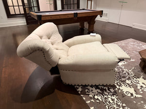 2 Restoration Hardware Churchill Recliners with Nailheads  (*retail $7,000)