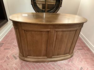 Restoration Hardware Parisian Brass-Topped Bar  (*retail $4,200)