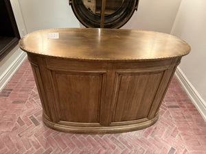 Restoration Hardware Parisian Brass-Topped Bar  (*retail $4,200)