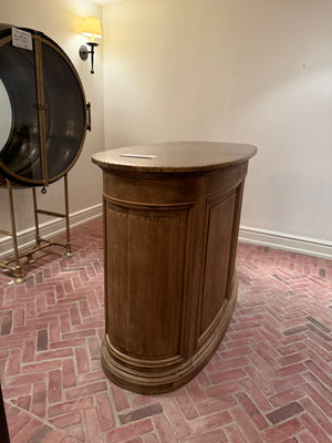 Restoration Hardware Parisian Brass-Topped Bar  (*retail $4,200)