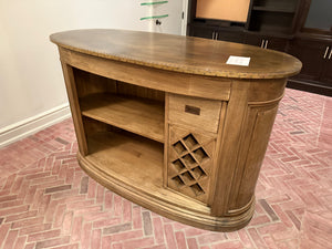 Restoration Hardware Parisian Brass-Topped Bar  (*retail $4,200)
