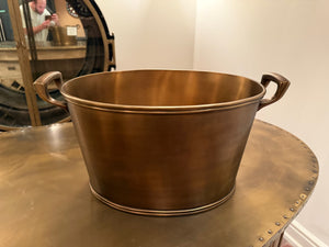 Restoration Hardware Vintage Hotel Small Oval Beverage Bucket (*retail $329)
