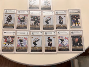 BCCG 10 Upper Deck 'Phenomenal Beginnings' Sidney Crosby Card Lot