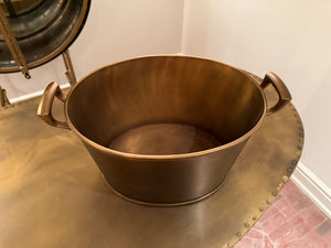 Restoration Hardware Vintage Hotel Small Oval Beverage Bucket (*retail $329)