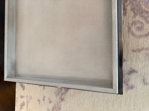 Restoration Hardware Hudson Shagreen Tray Rectangular Coffee Table (*retail $1,450)