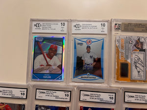 BCCG 10, GMA 10 Cards and ITG  Memorabilia Lot