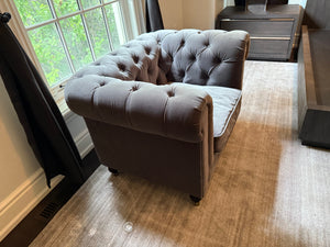 Restoration Hardware Petite Kensington Upholstered Chair (*retail $2,370)