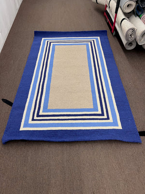 Pottery Barn Kids Blue Rug, 5x8