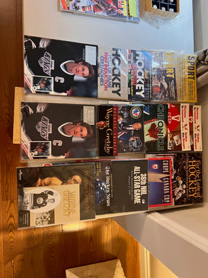 16 Vintage Hockey/NHL Magazines Lot (multiple Wayne Gretzky Editions)