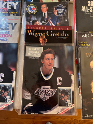 16 Vintage Hockey/NHL Magazines Lot (multiple Wayne Gretzky Editions)
