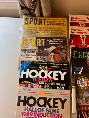 16 Vintage Hockey/NHL Magazines Lot (multiple Wayne Gretzky Editions)
