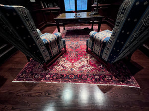 100% Wool Hand Made Rug, Made in Iran