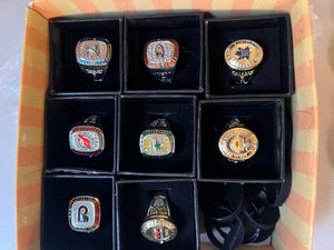22 Replica Stanley Cup Rings Lot