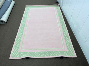Pottery Barn Kids Polka Dot Pink Rug, 5x8