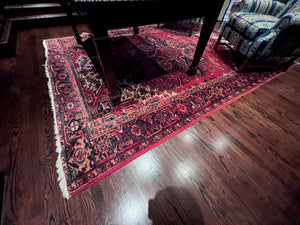 100% Wool Hand Made Rug, Made in Iran