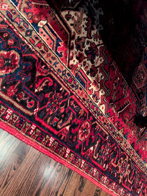 100% Wool Hand Made Rug, Made in Iran