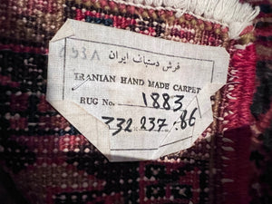 100% Wool Hand Made Rug, Made in Iran