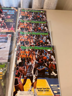 16 Vintage Sports Illustrated Magazines Lot (Michael Jordan and more)
