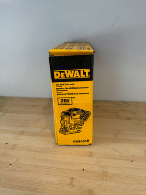 BRAND NEW DeWalt DCS331B 20V MAX Lithium-Ion Cordless Jig Saw (Tool Only)