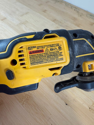 DeWalt DCS354 20V MAX ATOMIC Lithium-Ion Brushless Cordless Oscillating Multi Tool (Tool Only)