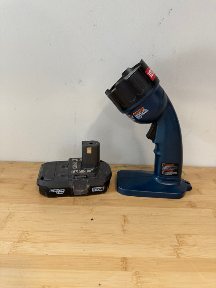 Ryobi 18V Swivel Head Work Flashlight with Battery