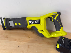 Ryobi PCL515 18V ONE+ Lithium-Ion Cordless Reciprocating Saw with Battery