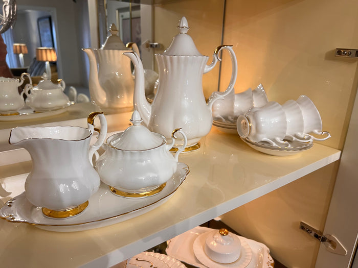 Royal Albert Bone China Val D'or Tea/Coffee Set