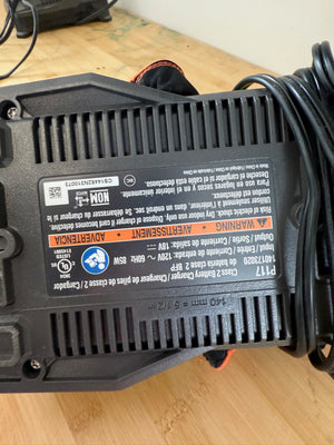 Ryobi P117 One+ 18 Volt Dual Chemistry IntelliPort Lithium Ion and NiCad Battery Charger (Battery Not Included, Charger Only)